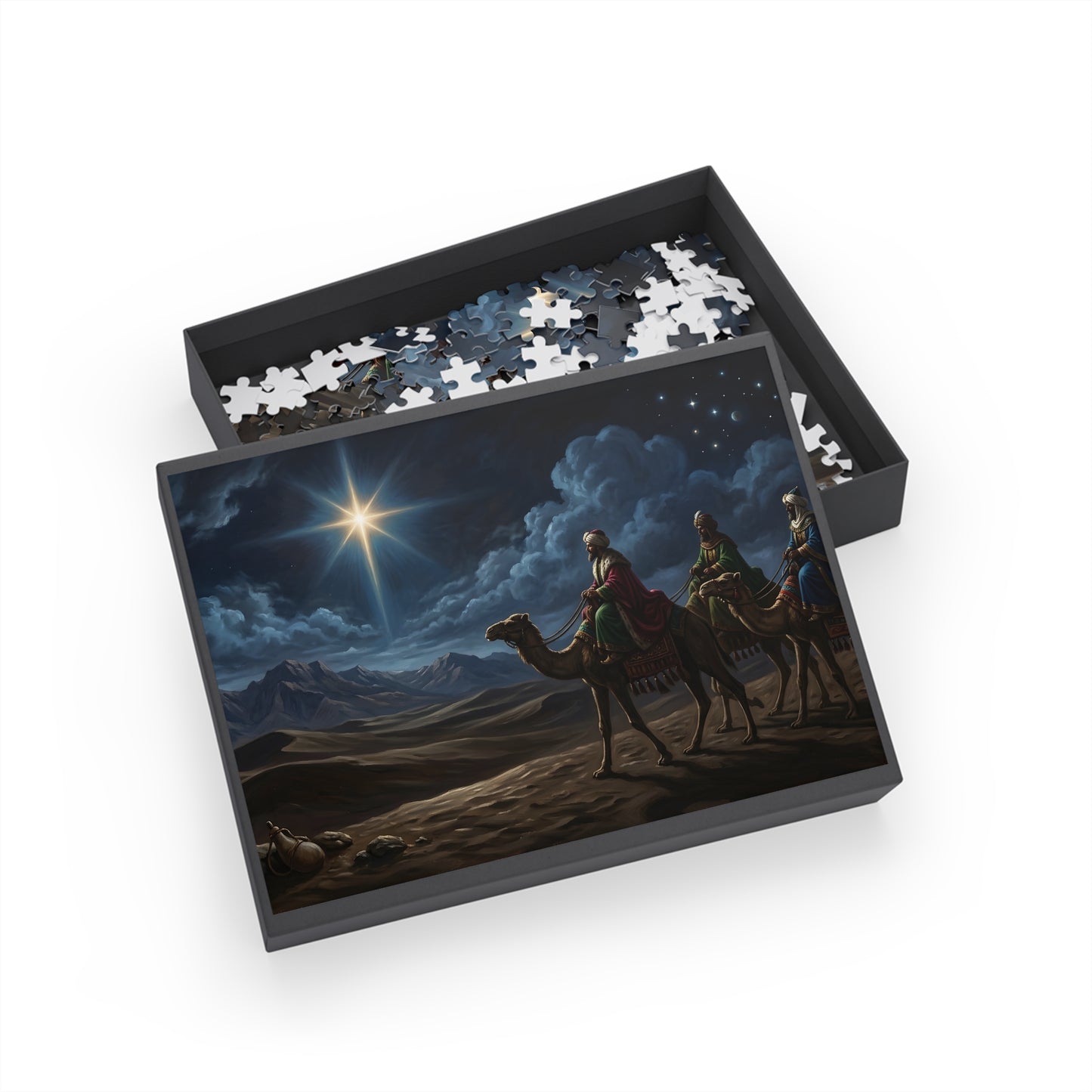“Journey to Bethlehem - Wise Men Follow the Star” - Jigsaw Puzzle