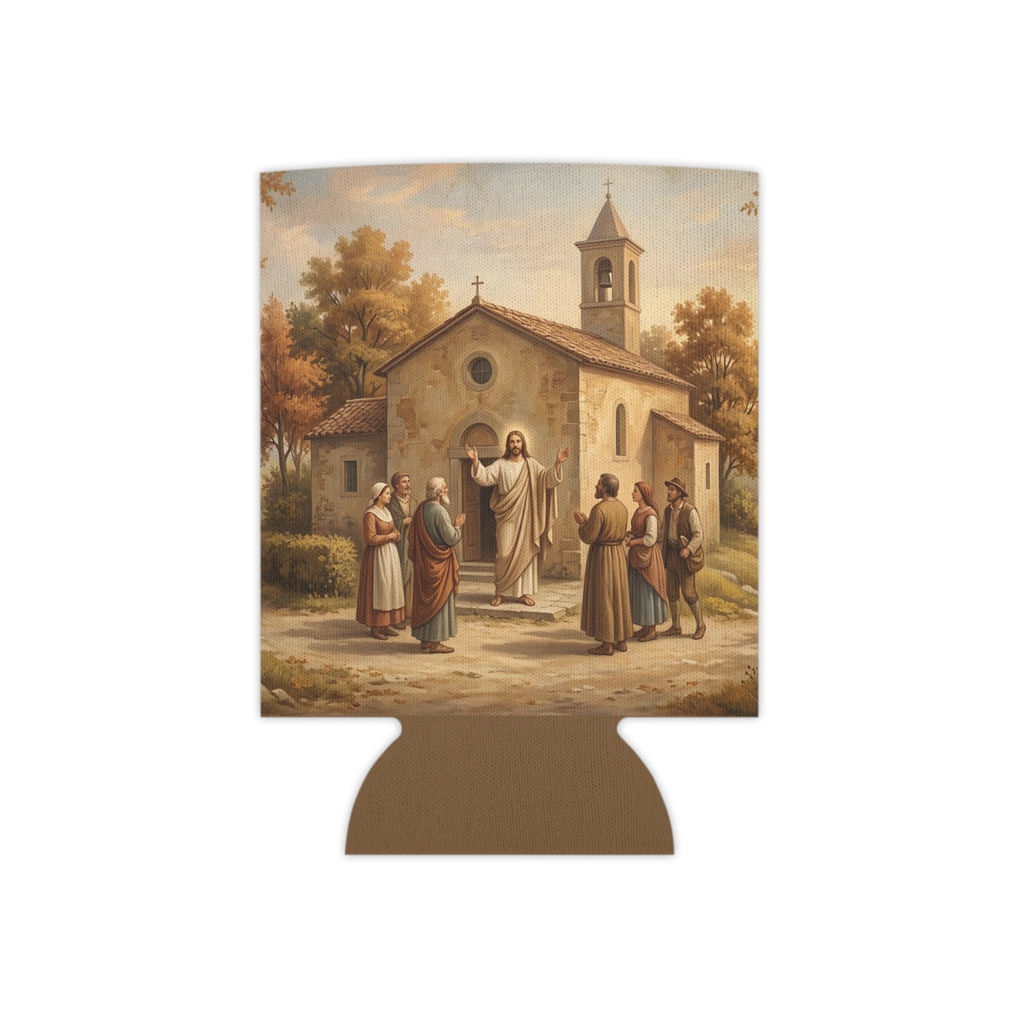 “Sanctuary in Serenity - Autumn's Golden Embrace” - Can Cooler