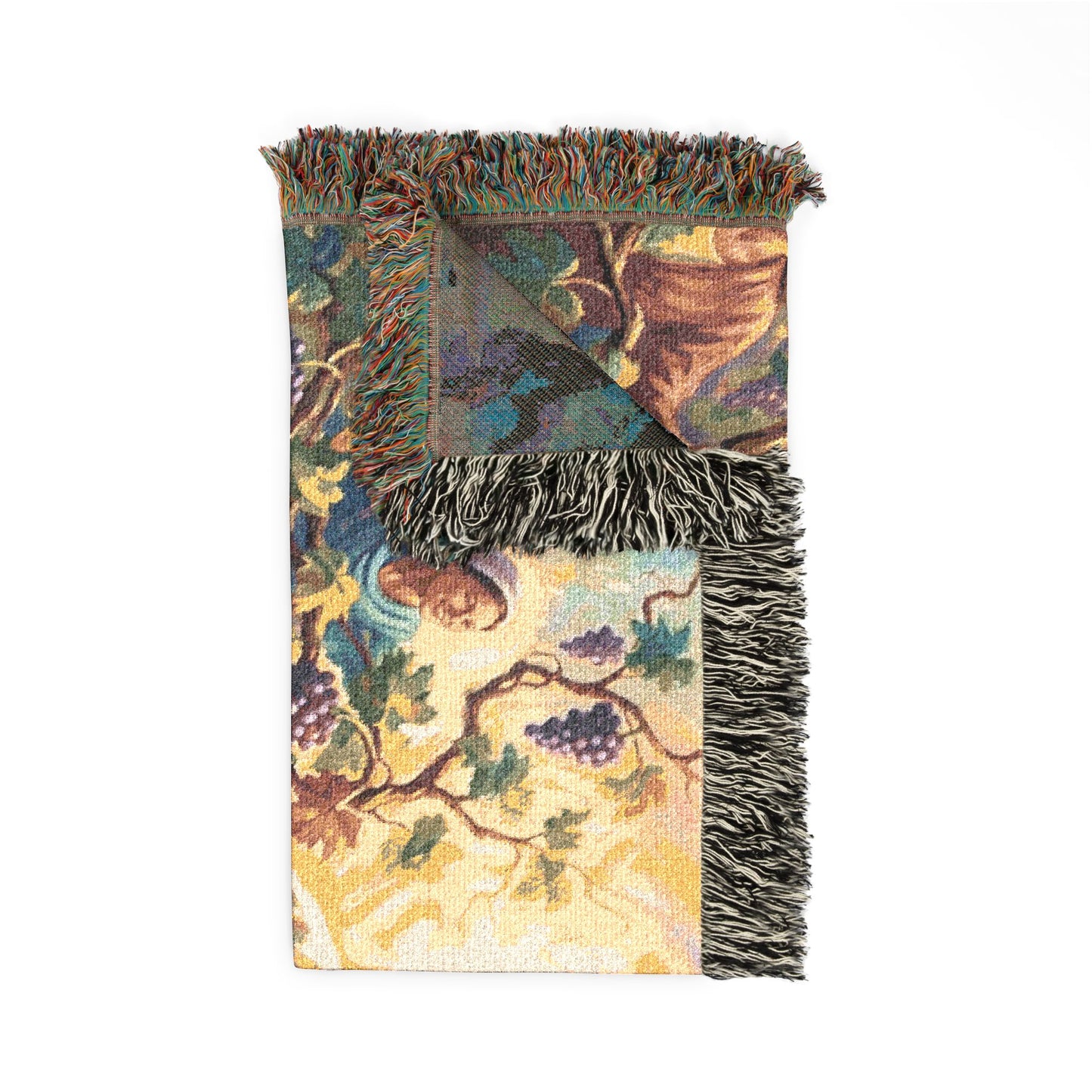 “I Am the True Vine - Abide in My Love” - Woven Blanket