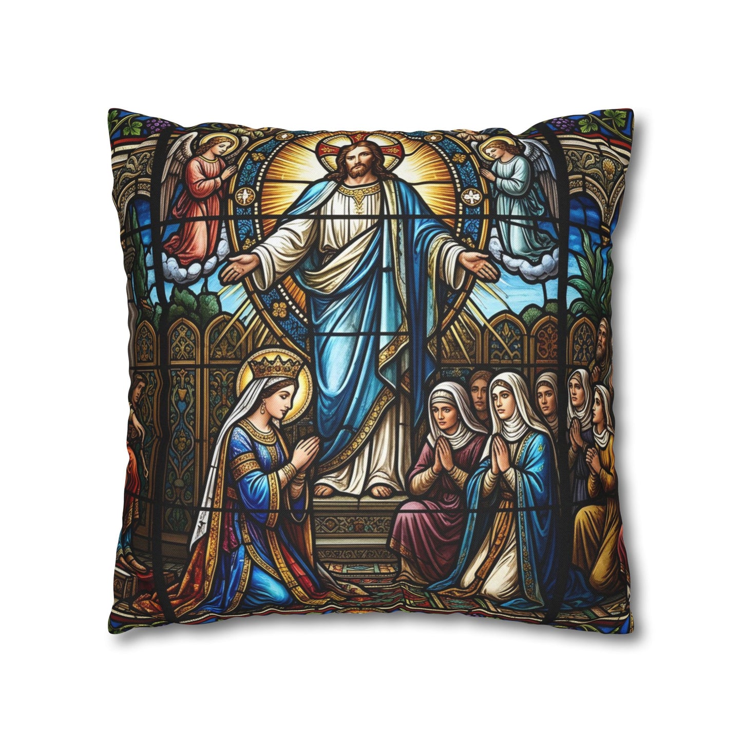 “For Such a Time As This - Esther Before King Ahasuerus” - Pillowcase