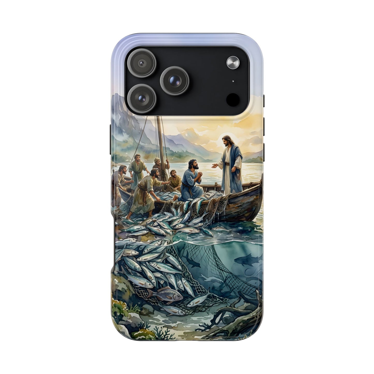 “Cast Your Nets - The Miraculous Catch” - Phone Case