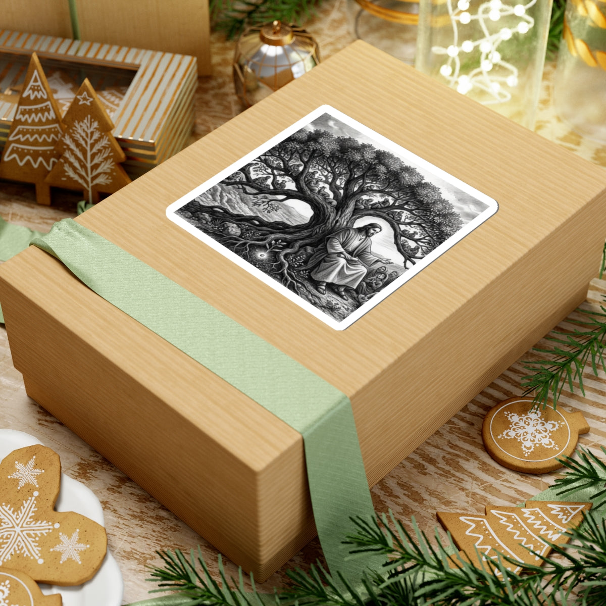 “Mighty Sheltering Tree - Parable of the Kingdom” - Sticker