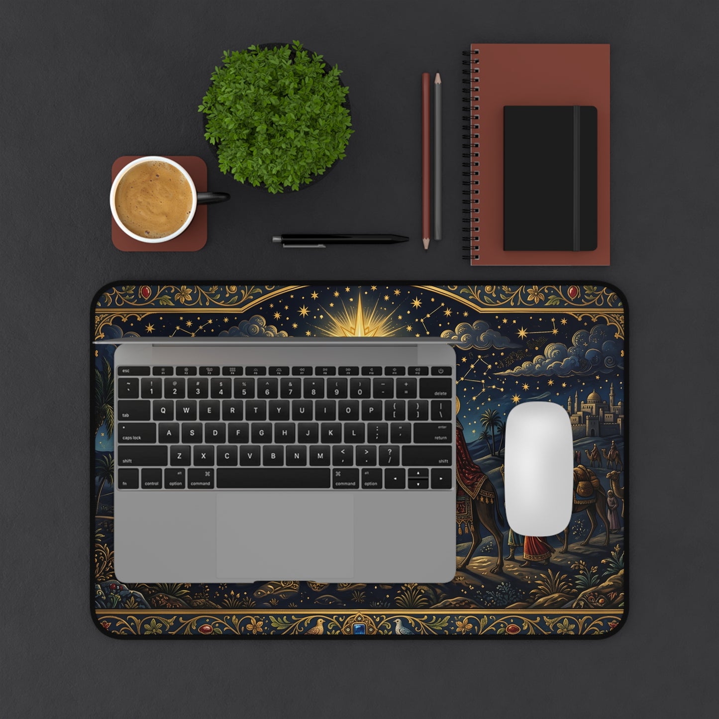 “Star of Wonder - Journey of the Magi” - Desk Mat