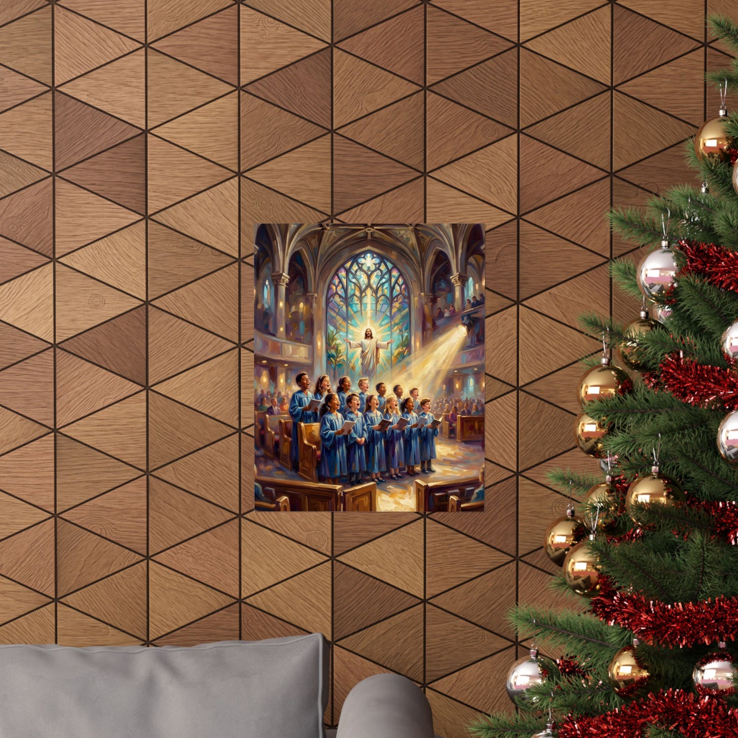 “Make a Joyful Noise - Children Sing Praise” - Poster
