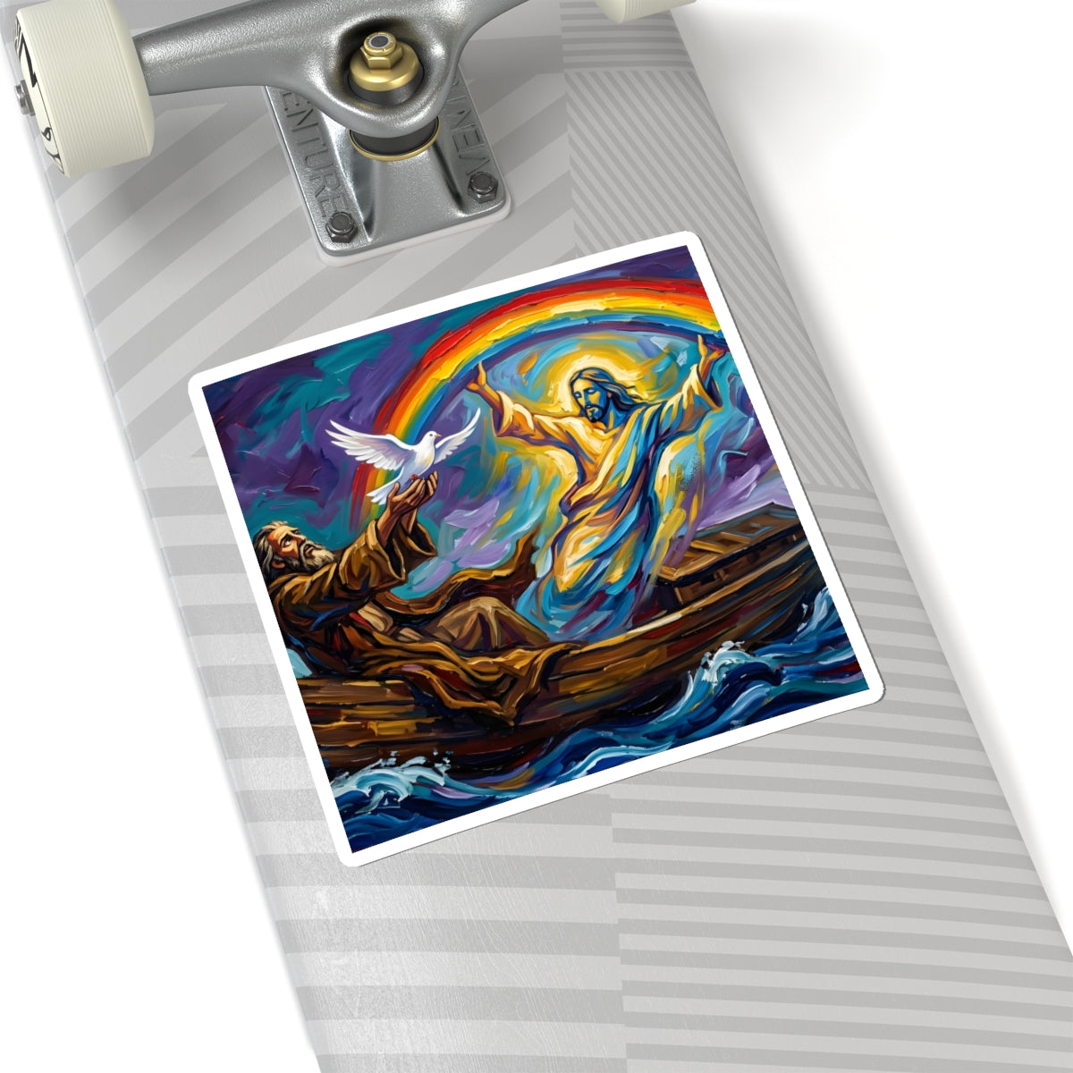 “Covenant of Hope - Noah Releases the Dove” - Sticker