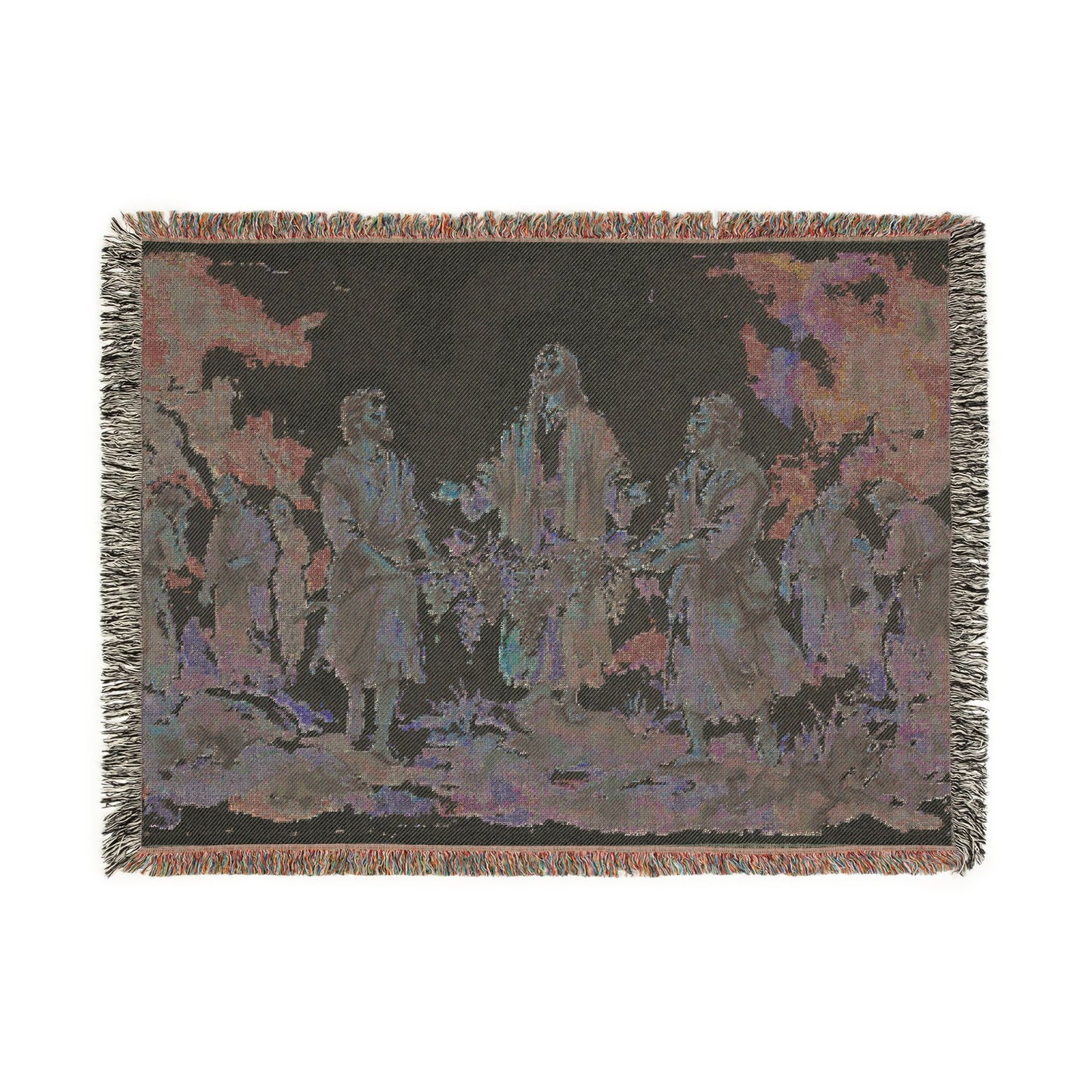 “Promised Land - The Spies Return from Canaan” - Woven Blanket