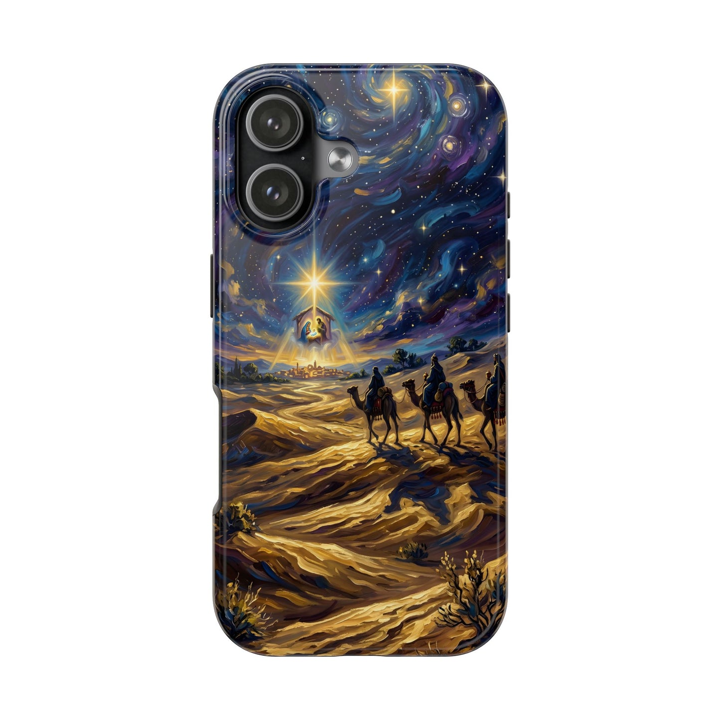 “Journey to Bethlehem - Wise Men Follow the Star” - Phone Case
