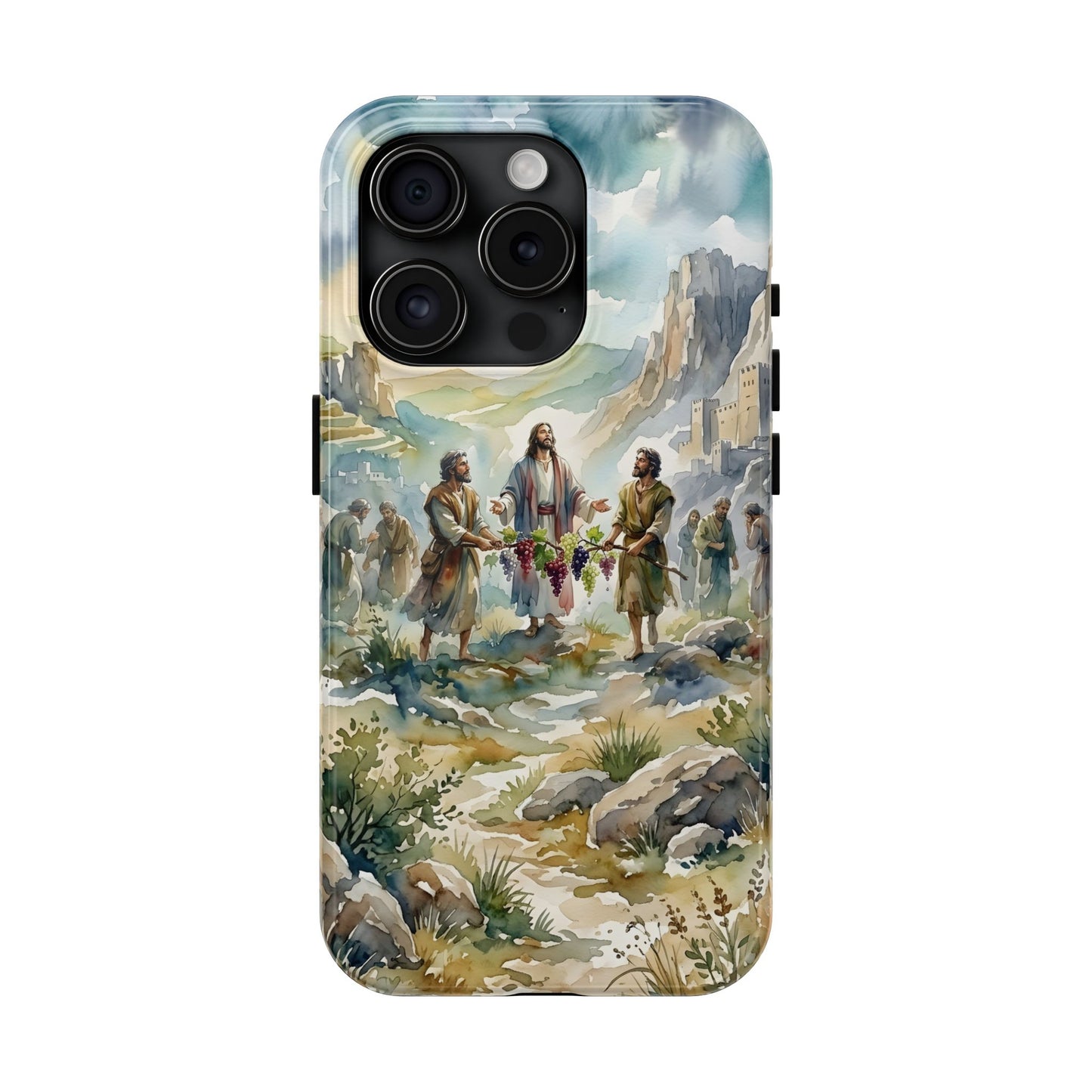 “Promised Land - The Spies Return from Canaan” - Phone Case