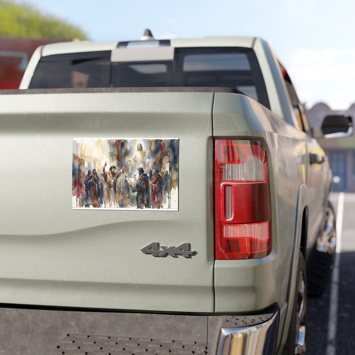 “Hearts Unveiled - Josiah's Repentance” - Car Magnet