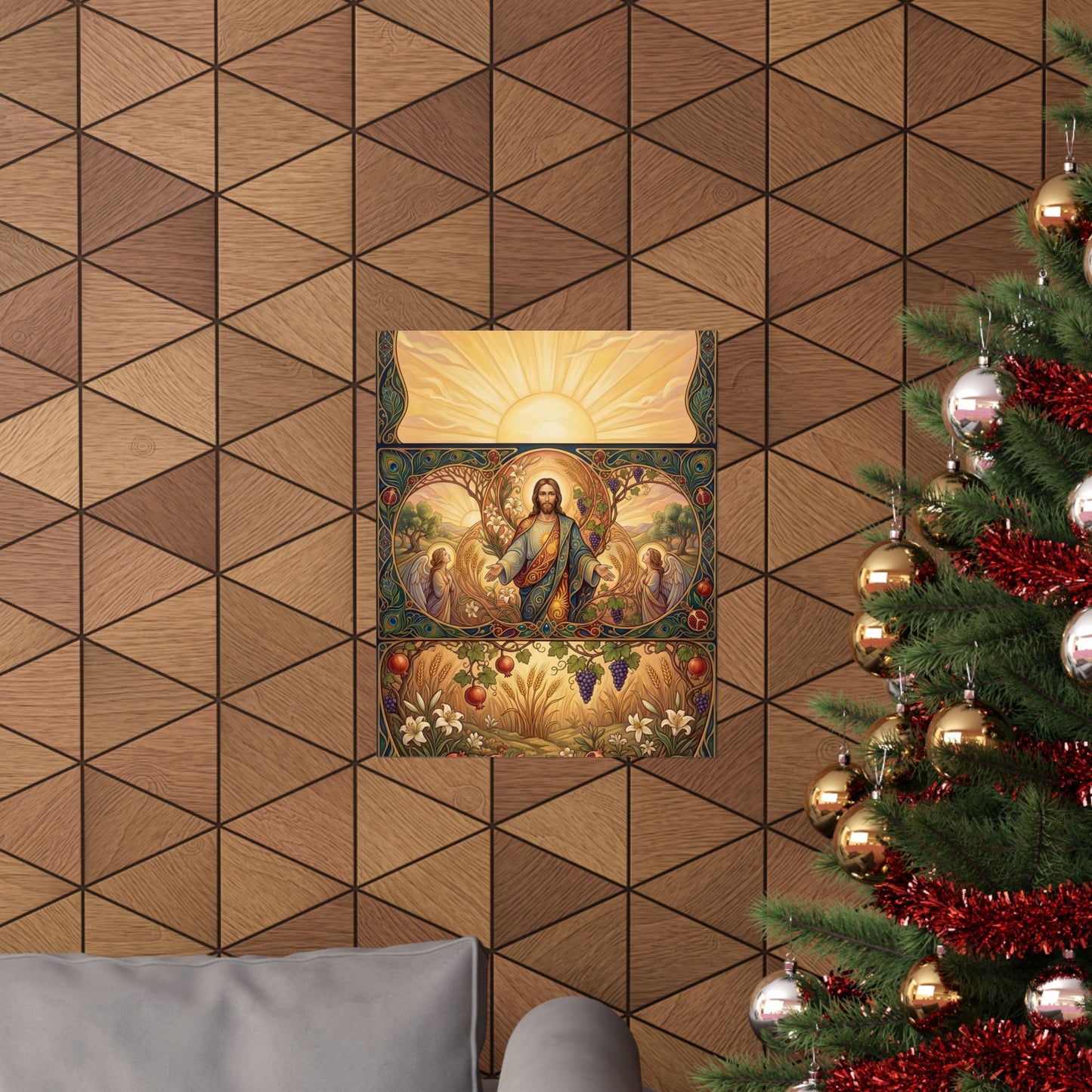 “New Mercies Every Morning - Golden Dawn of Hope” - Poster