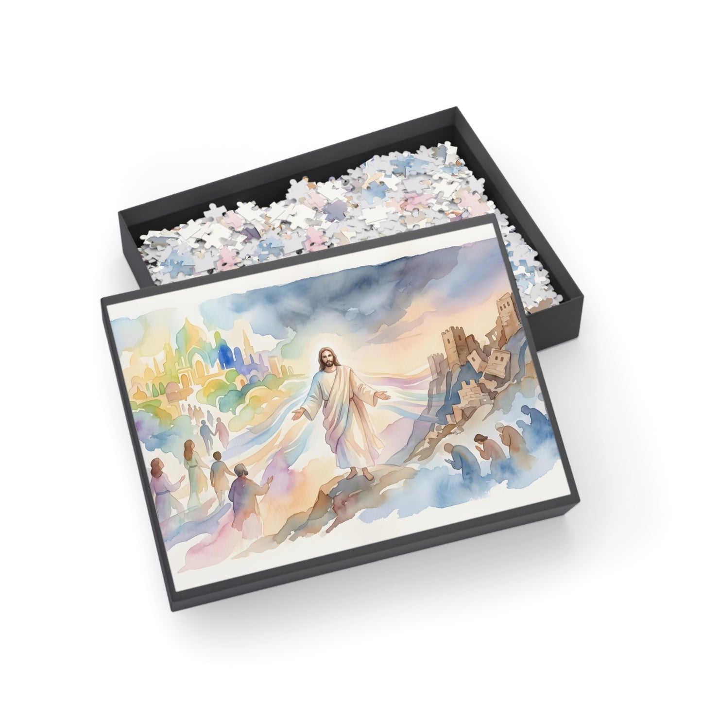 “Pride's Downfall - Obadiah's Prophecy” - Jigsaw Puzzle