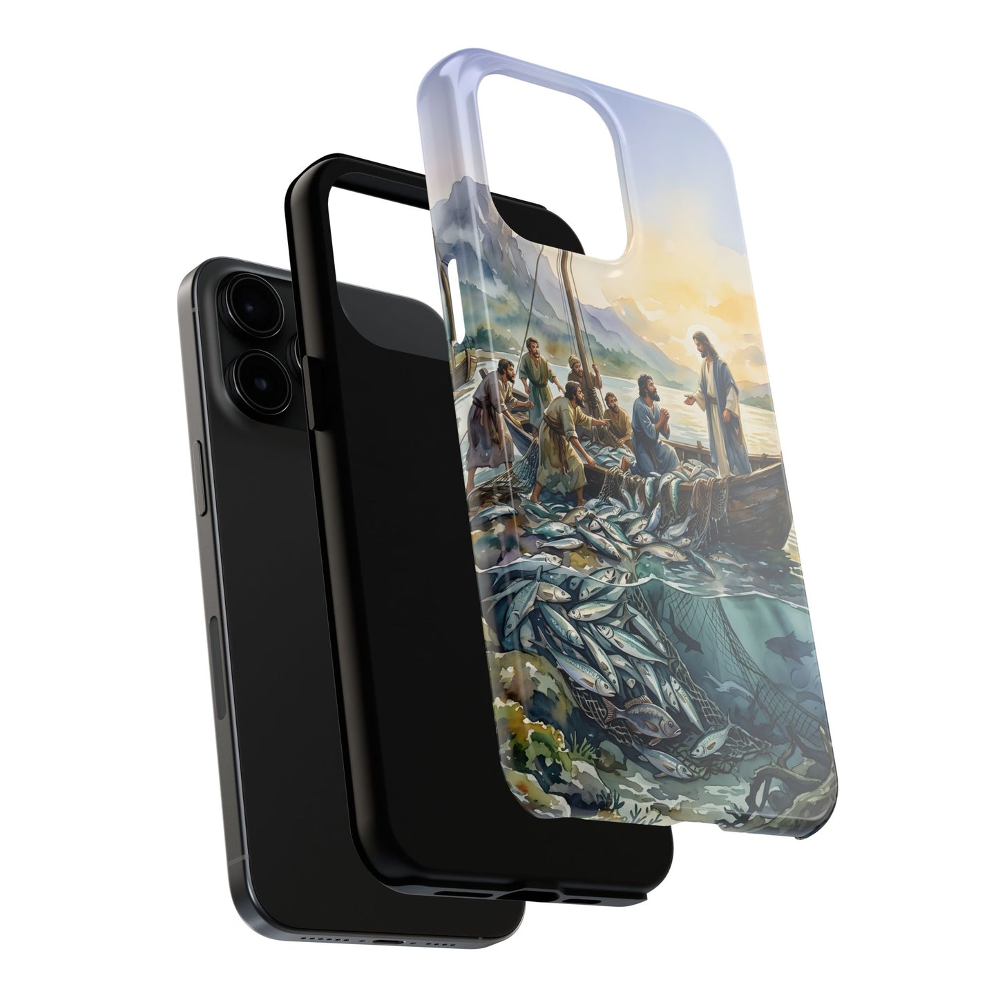“Cast Your Nets - The Miraculous Catch” - Phone Case