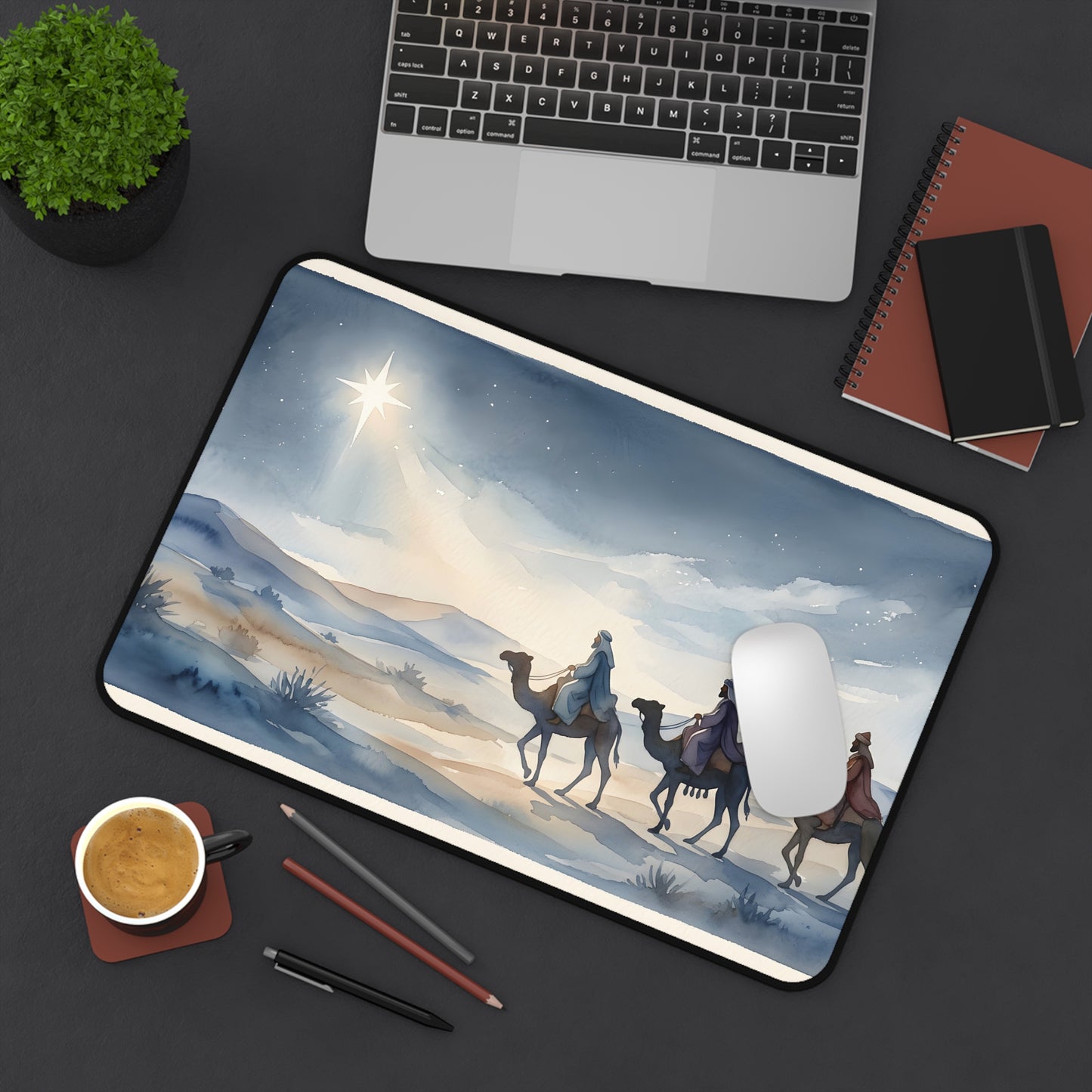 “Star of Wonder - Journey of the Magi” - Desk Mat