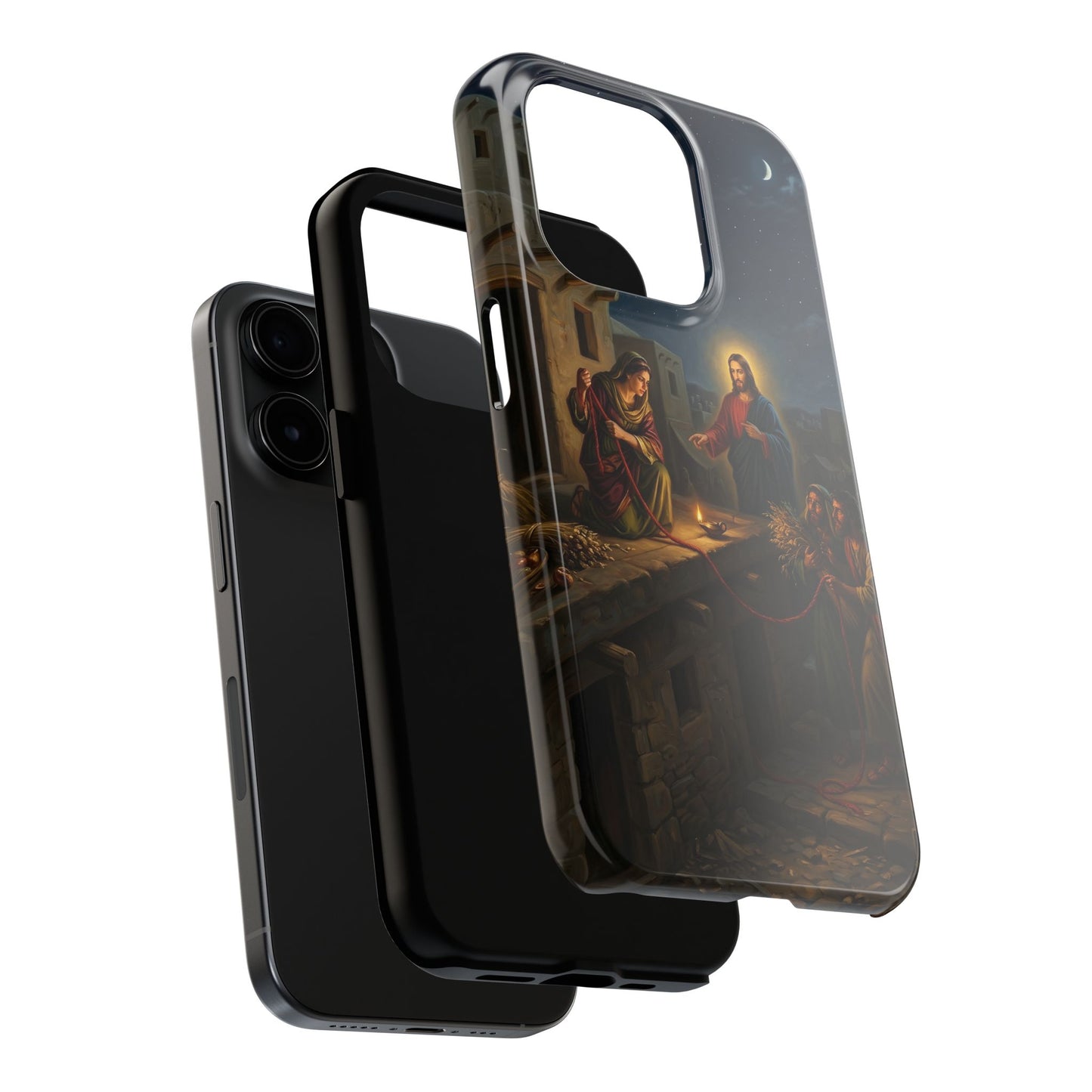 “Scarlet Cord - Rahab and the Spies” - Phone Case