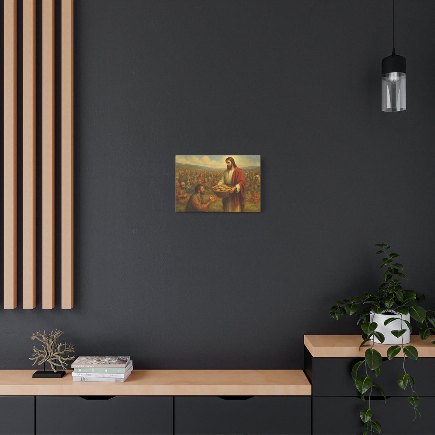 “Jesus Feeds the 4,000 – Matthew 15:32–39” - Canvas Art