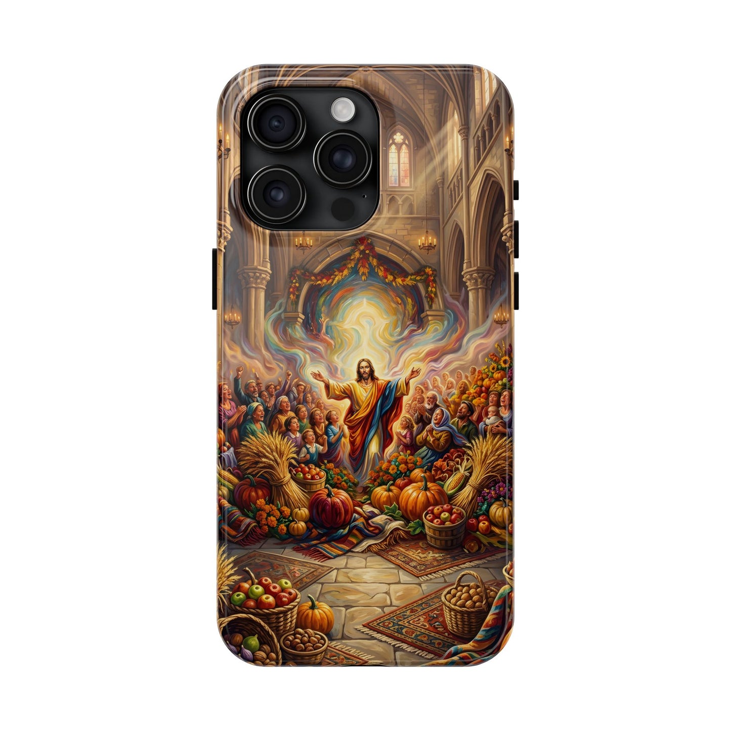 “Bountiful Blessings - A Harvest of Thanksgiving” - Phone Case