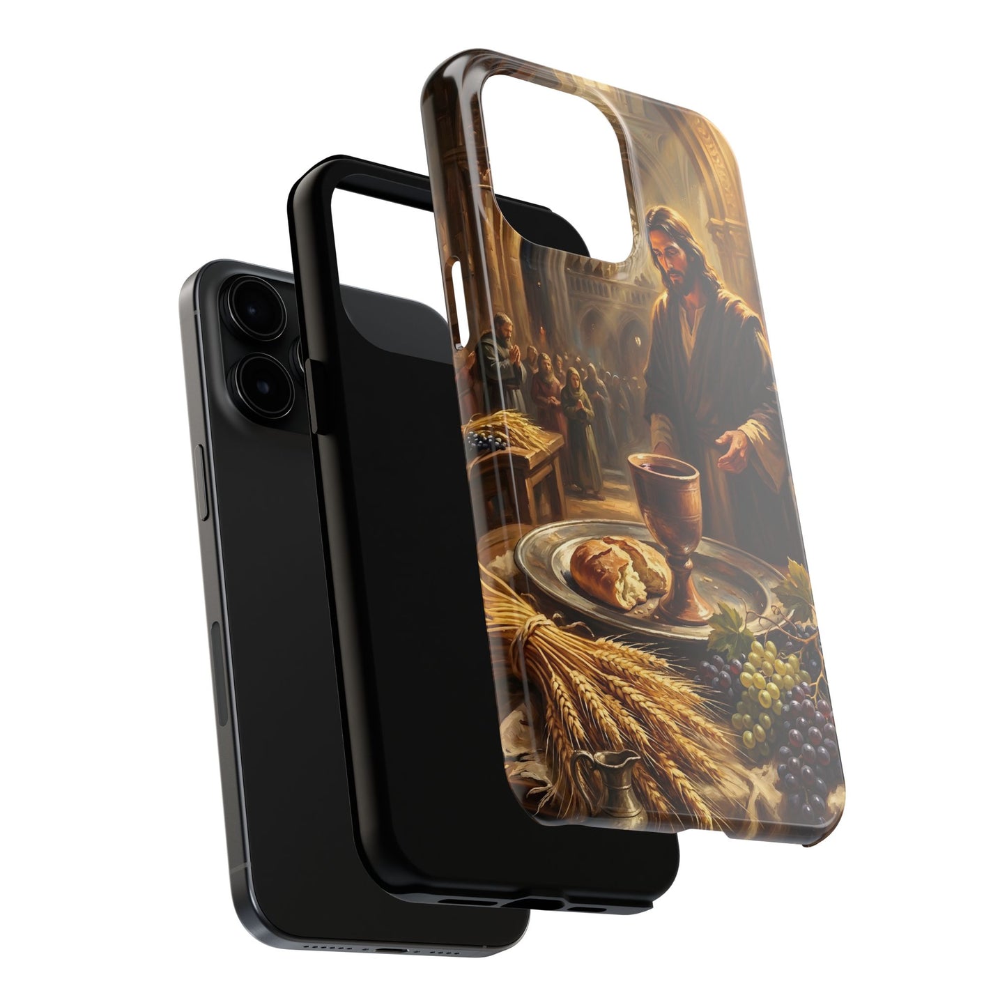 “The Harvest of Faith - Communion Still Life” - Phone Case