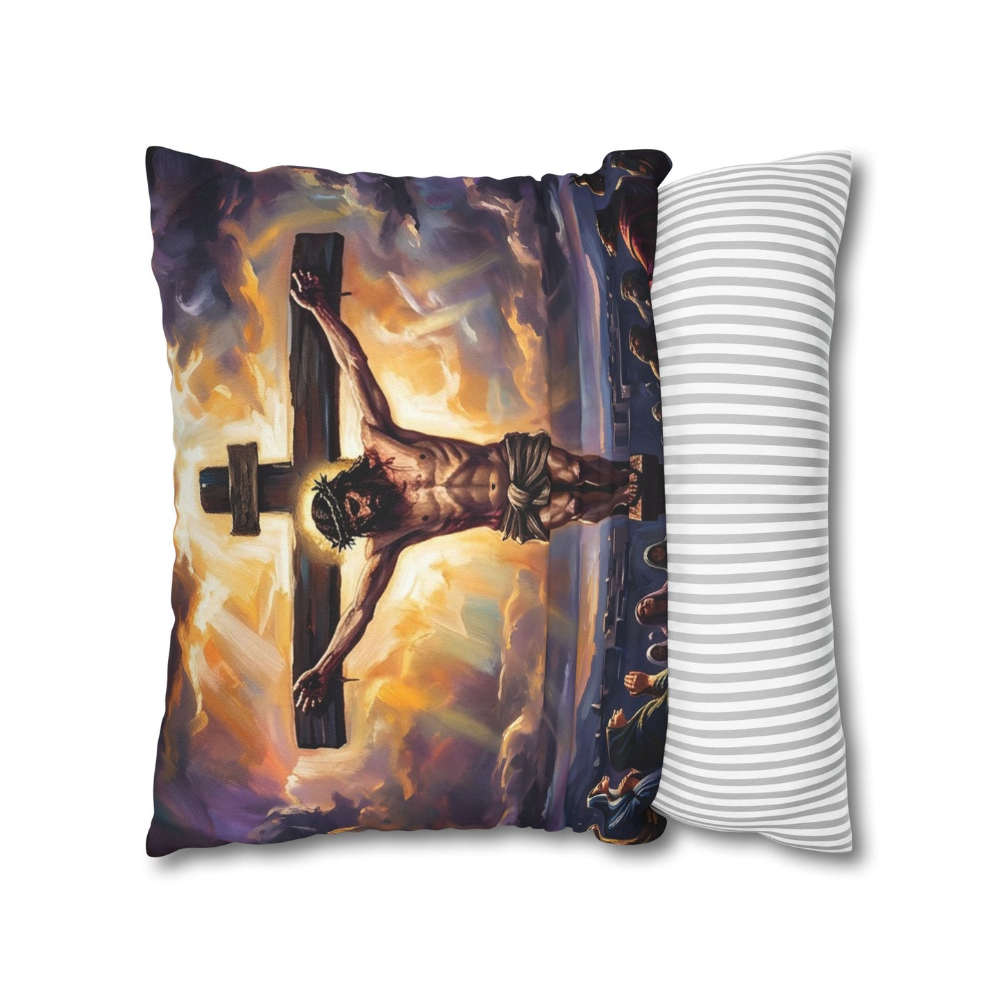 “It Is Finished - The Crucifixion at Calvary” - Pillowcase