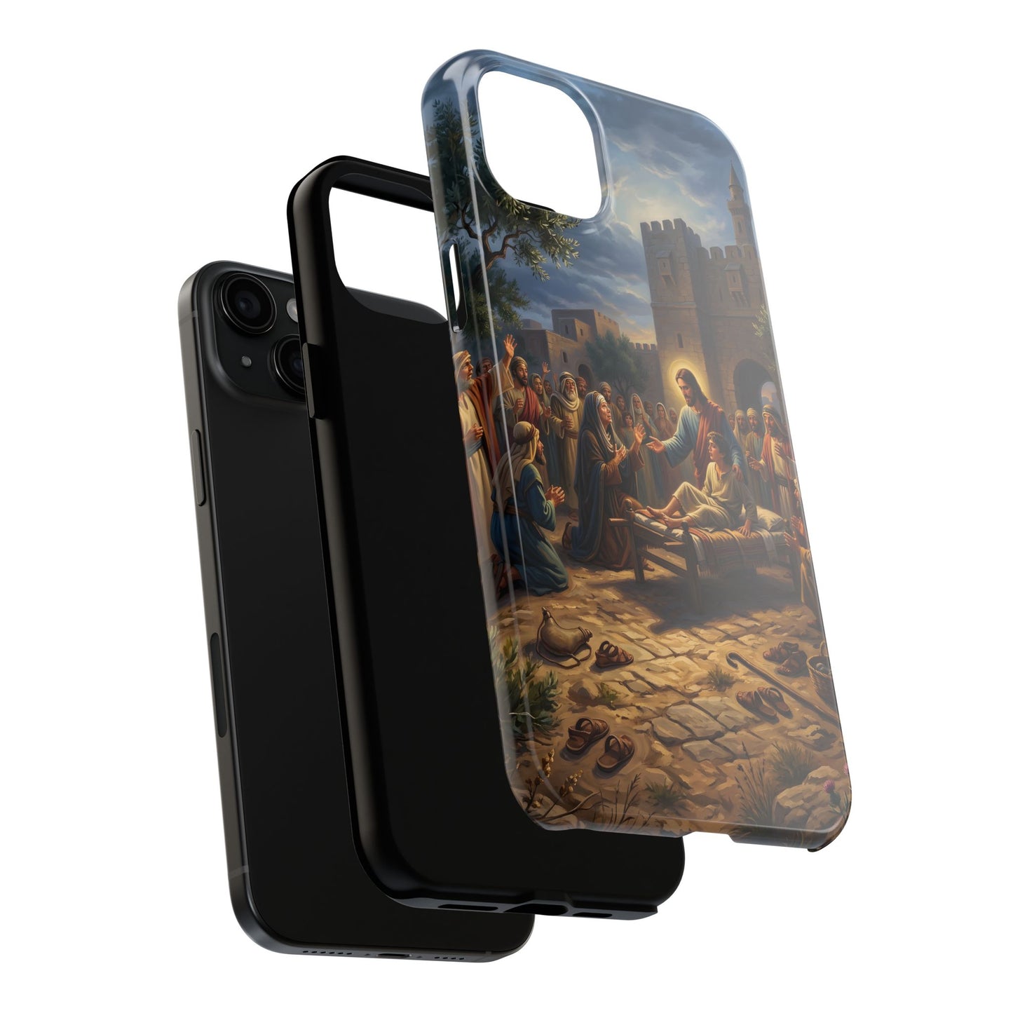 “Arise, Young Man - Resurrection at Nain” - Phone Case