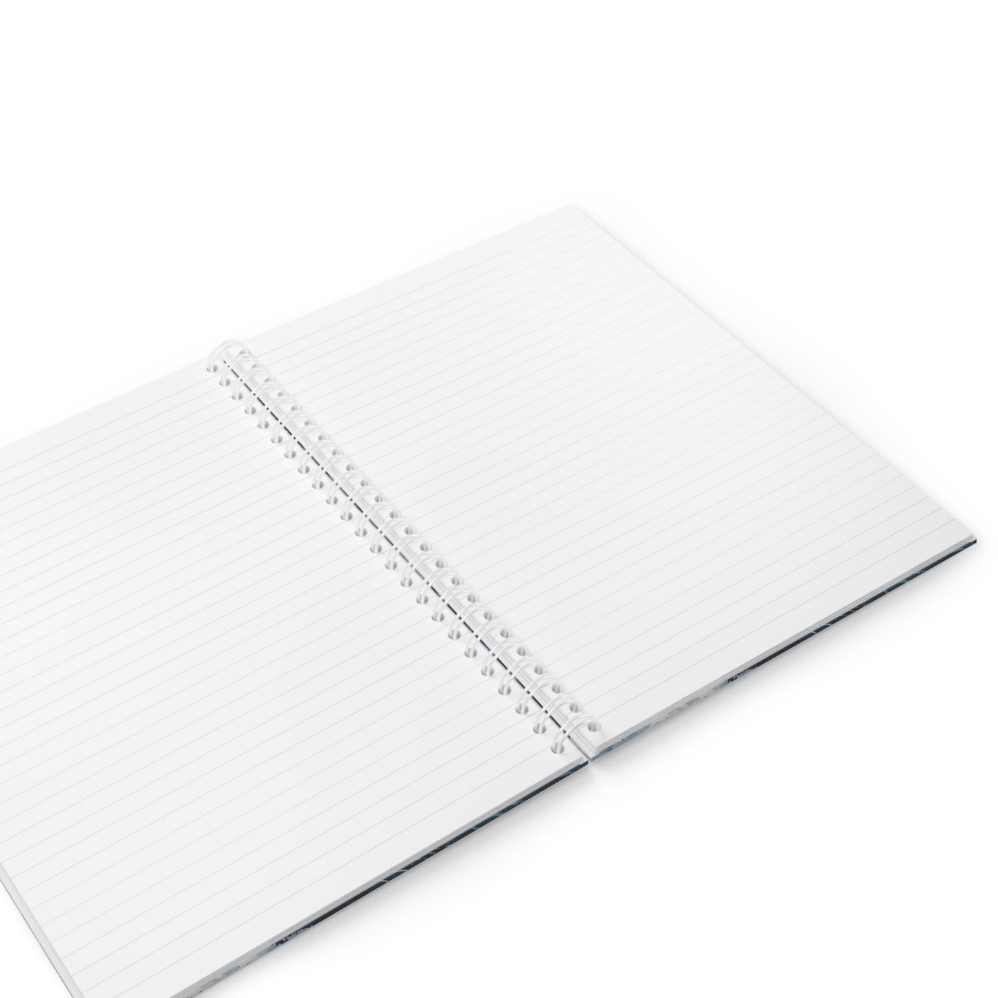 “My Refuge and Strength - Rock in the Storm” - Spiral Notebook