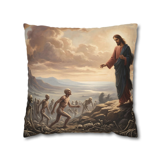 “Valley of Dry Bones - Ezekiel 37 Resurrection” - Pillowcase