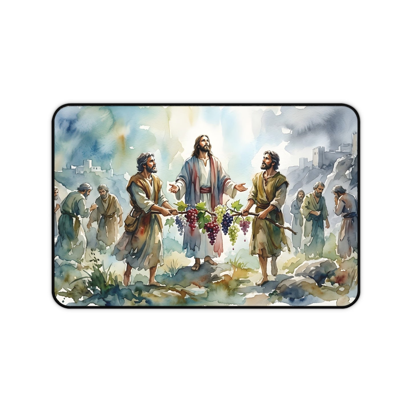“Promised Land - The Spies Return from Canaan” - Desk Mat