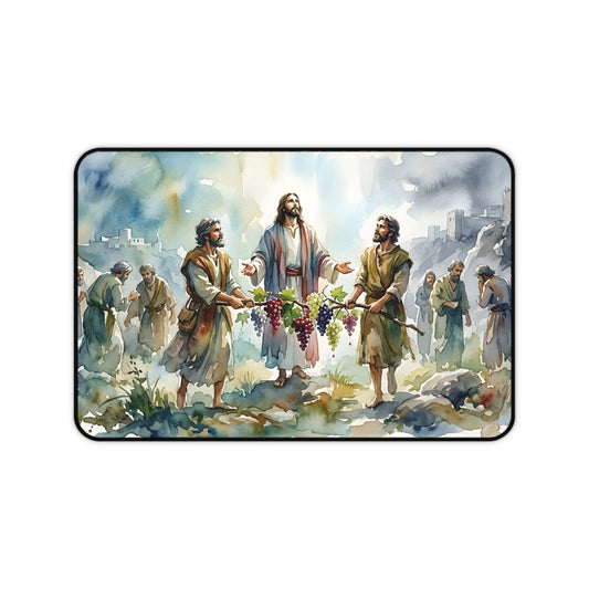 “Promised Land - The Spies Return from Canaan” - Desk Mat