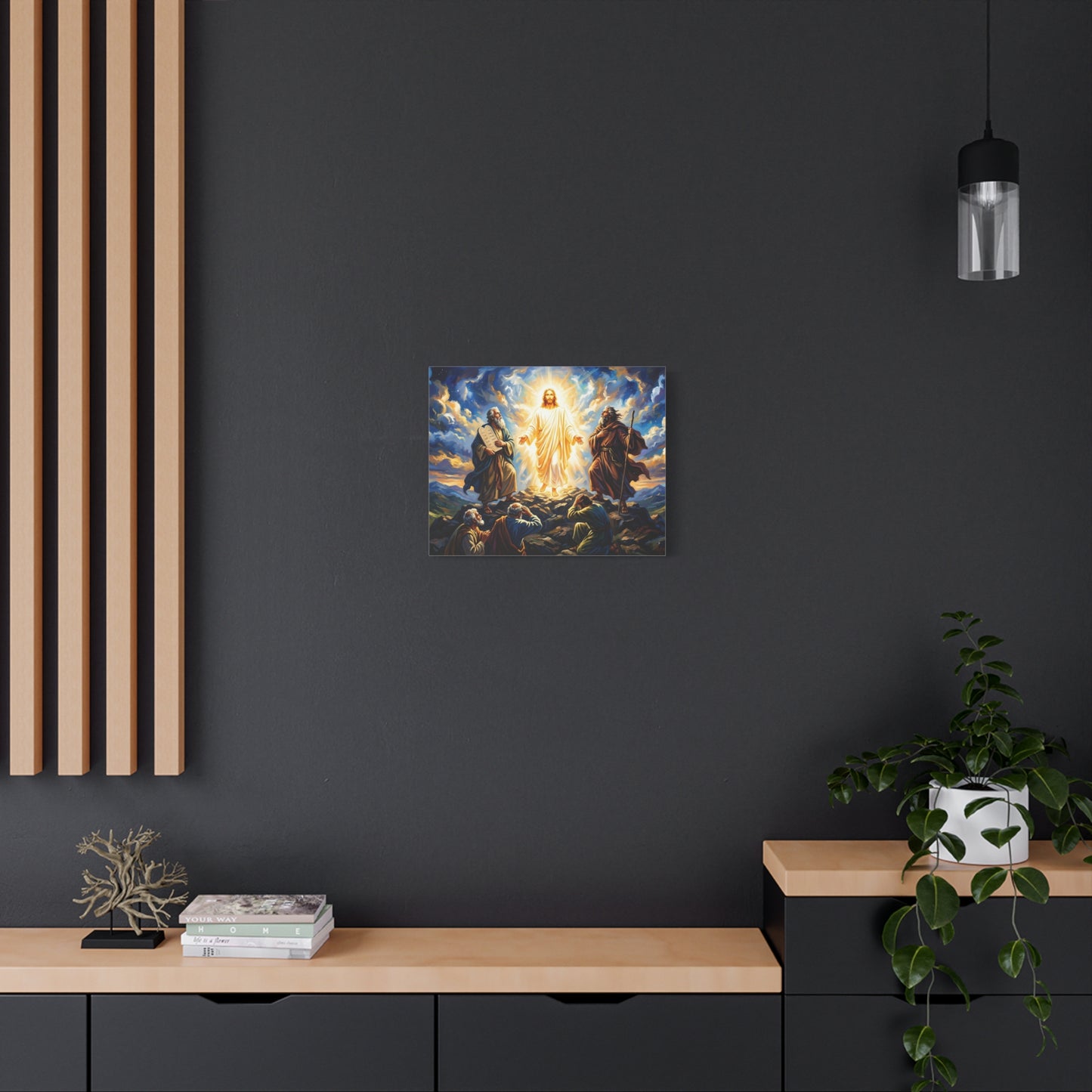 “Glorious Light - The Transfiguration of Jesus” - Canvas Art