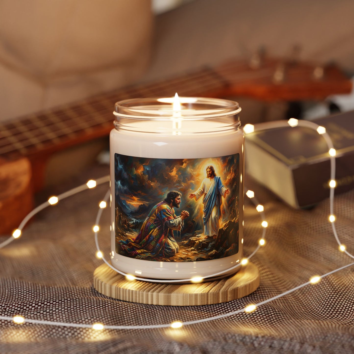 “Coat of Many Colors - Joseph's Enduring Faith” - Scented Candle
