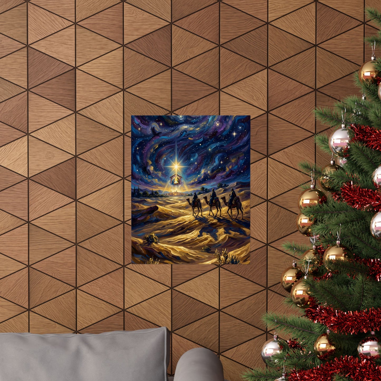 “Journey to Bethlehem - Wise Men Follow the Star” - Poster