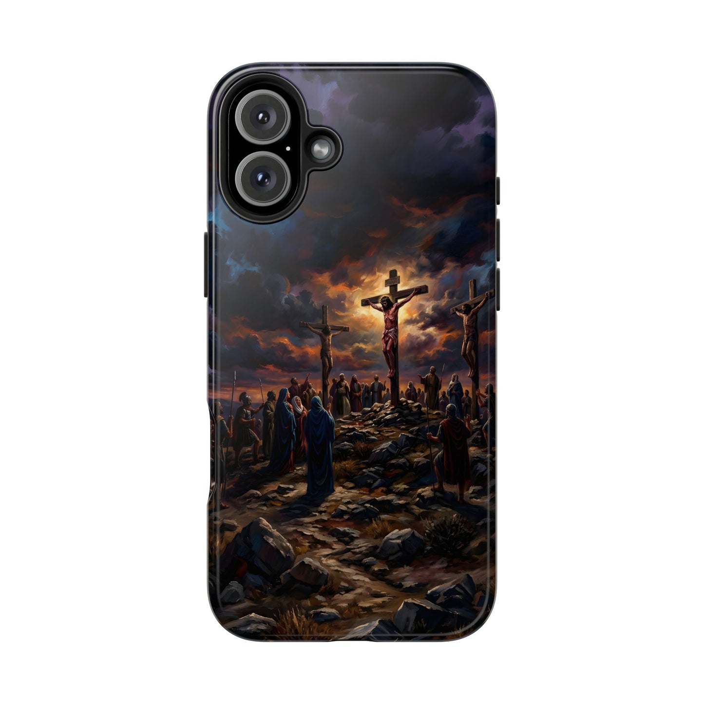 “It Is Finished - The Crucifixion at Calvary” - Phone Case