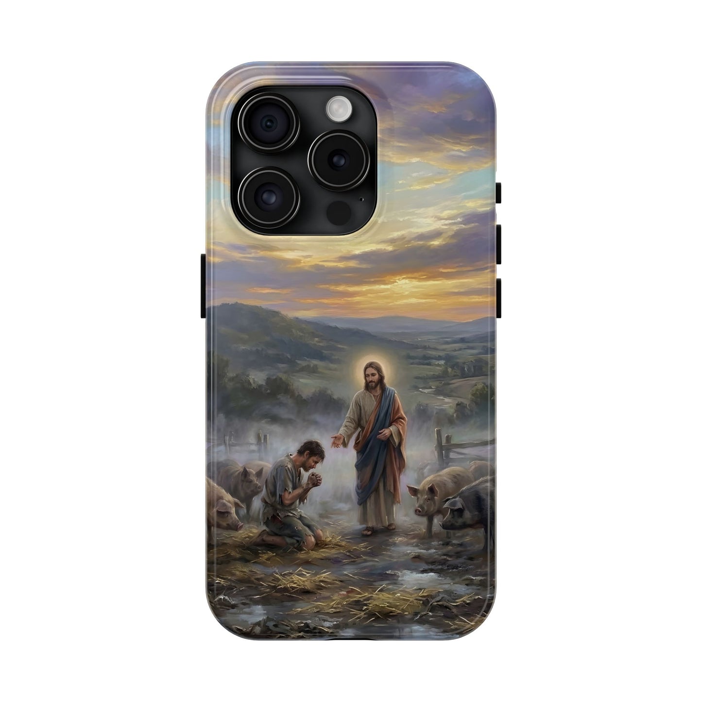 “Turning Point - The Prodigal Son's Repentance” - Phone Case