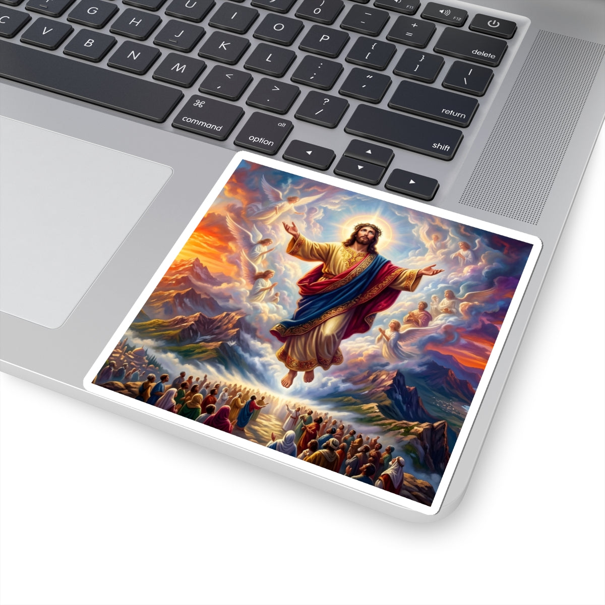 “From Sunrise to Sunset - God Enthroned Above All Nations” - Sticker