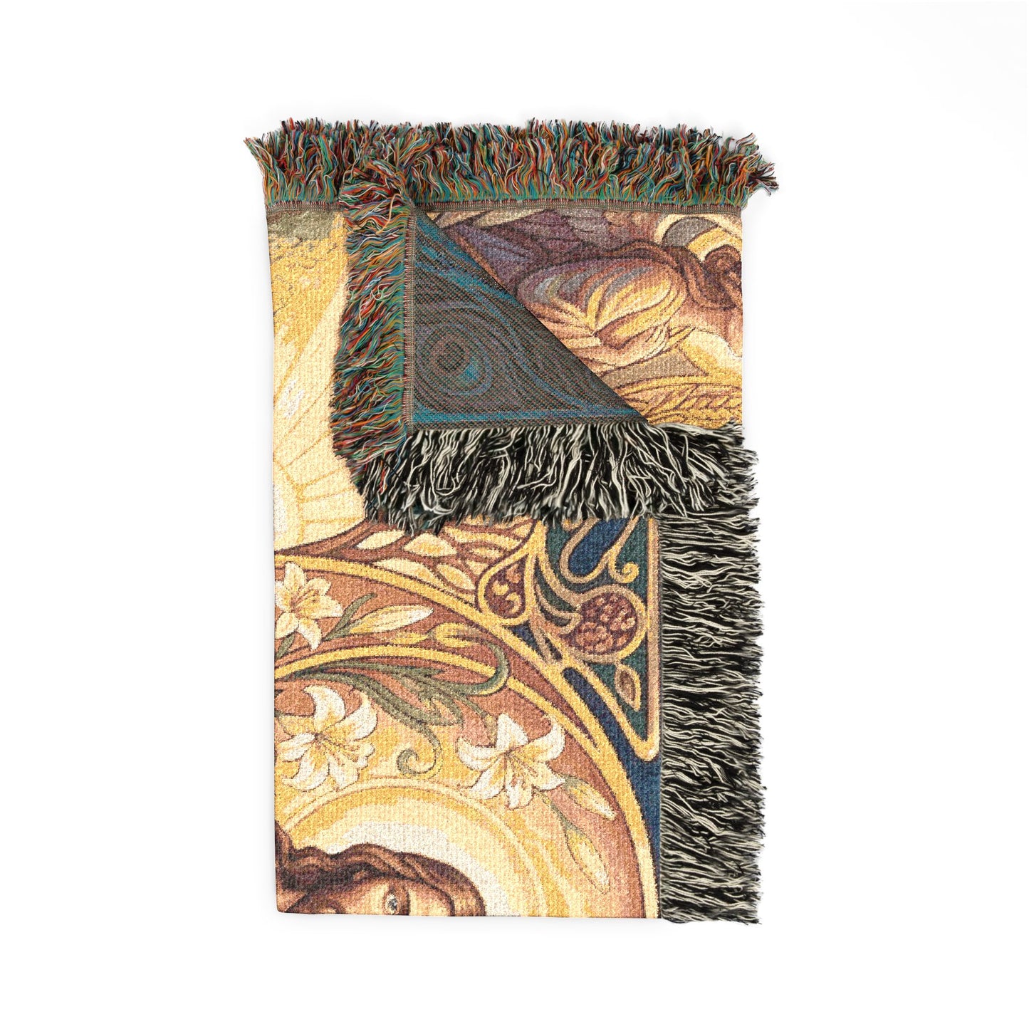 “New Mercies Every Morning - Golden Dawn of Hope” - Woven Blanket