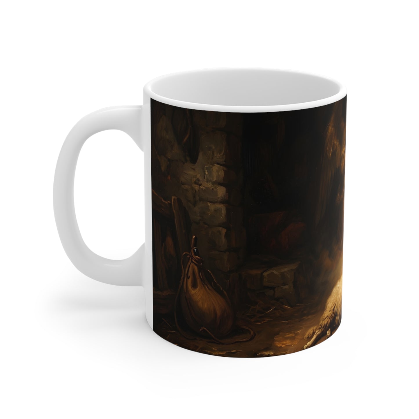 “Gideon's Fleece - Seeking Confirmation from God” - Coffee Mug