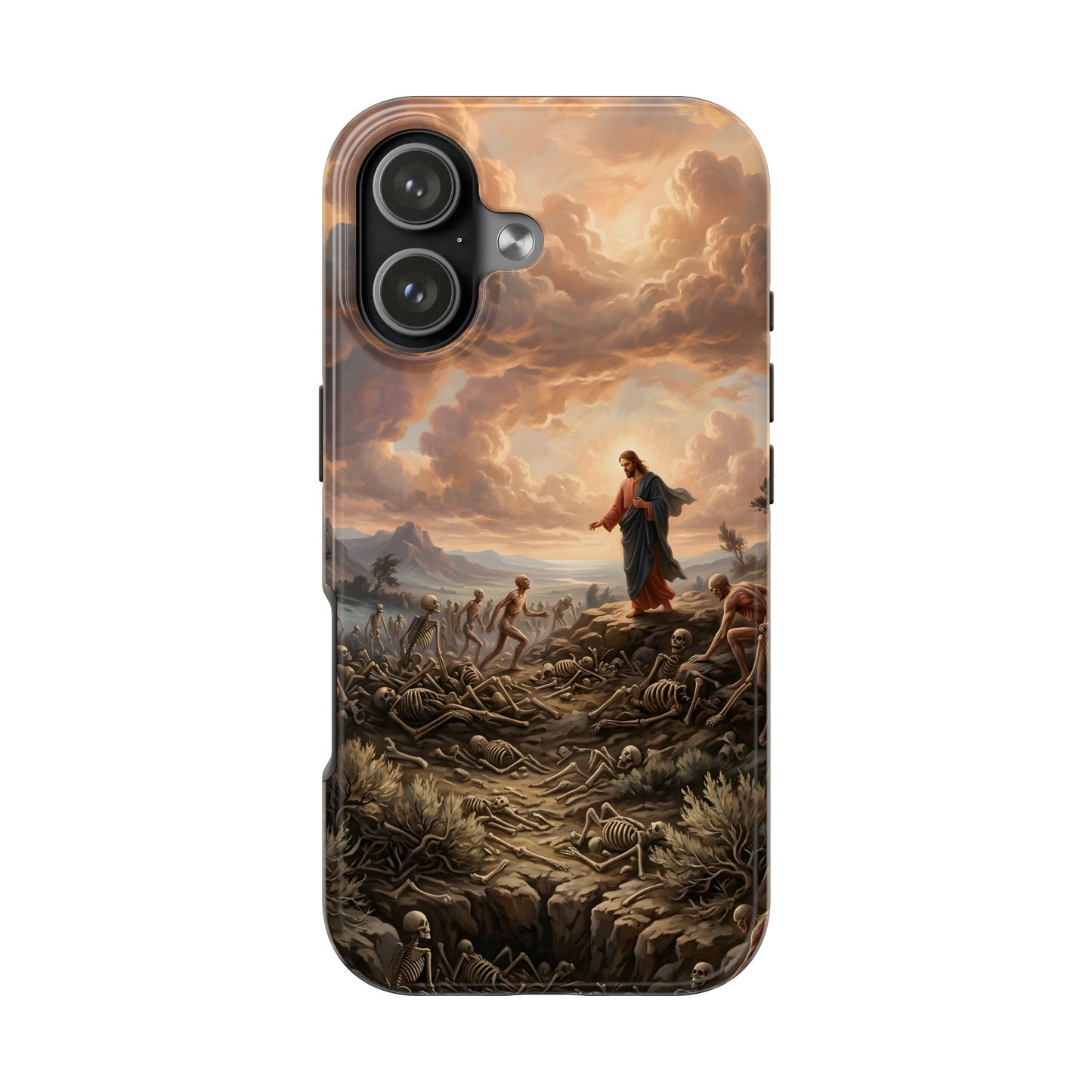“Valley of Dry Bones - Ezekiel 37 Resurrection” - Phone Case