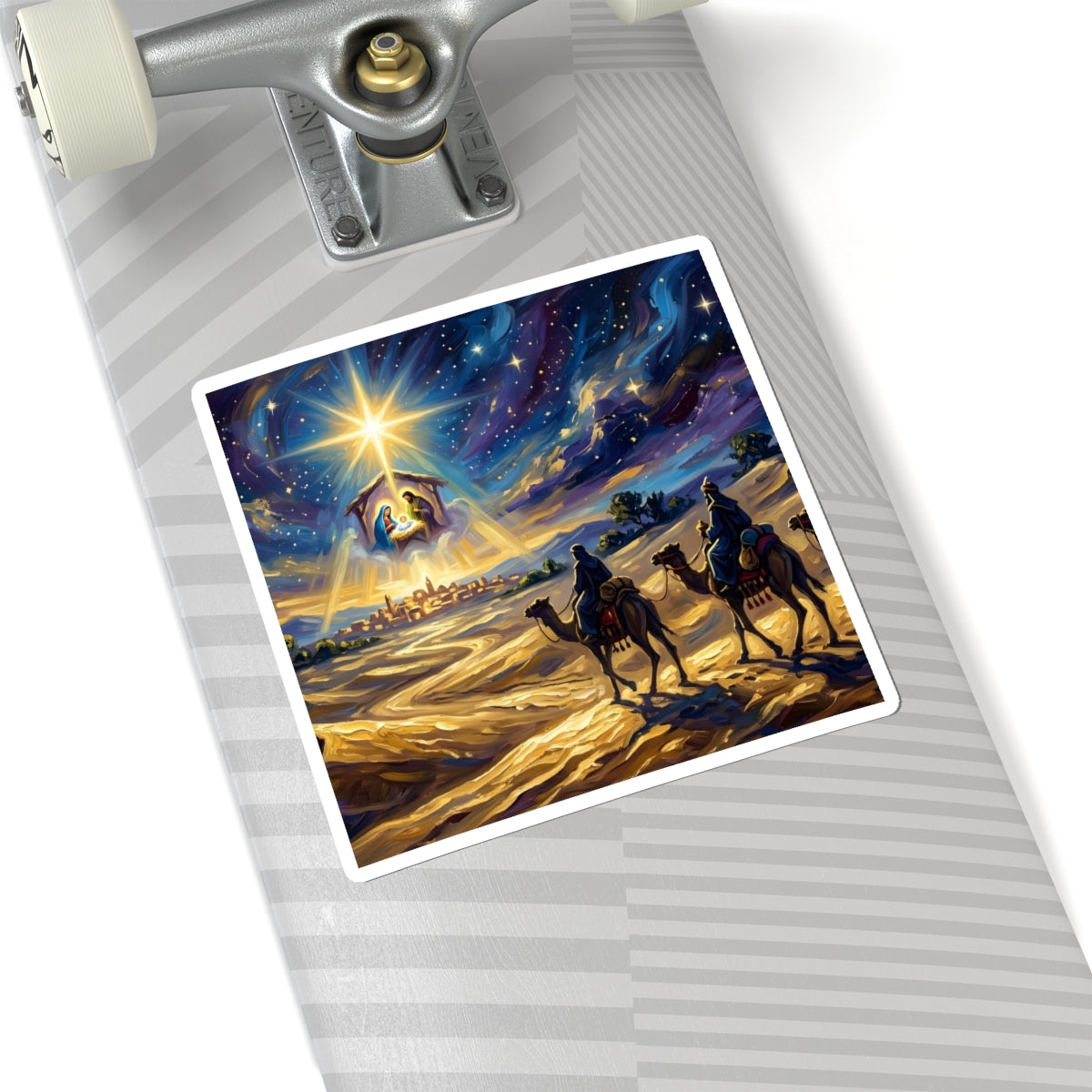 “Journey to Bethlehem - Wise Men Follow the Star” - Sticker