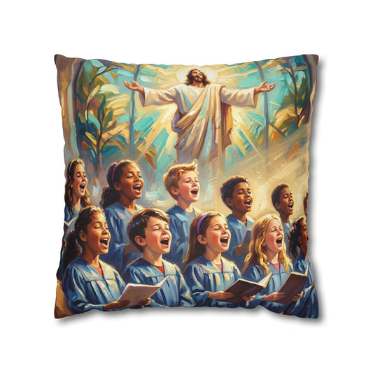 “Make a Joyful Noise - Children Sing Praise” - Pillowcase