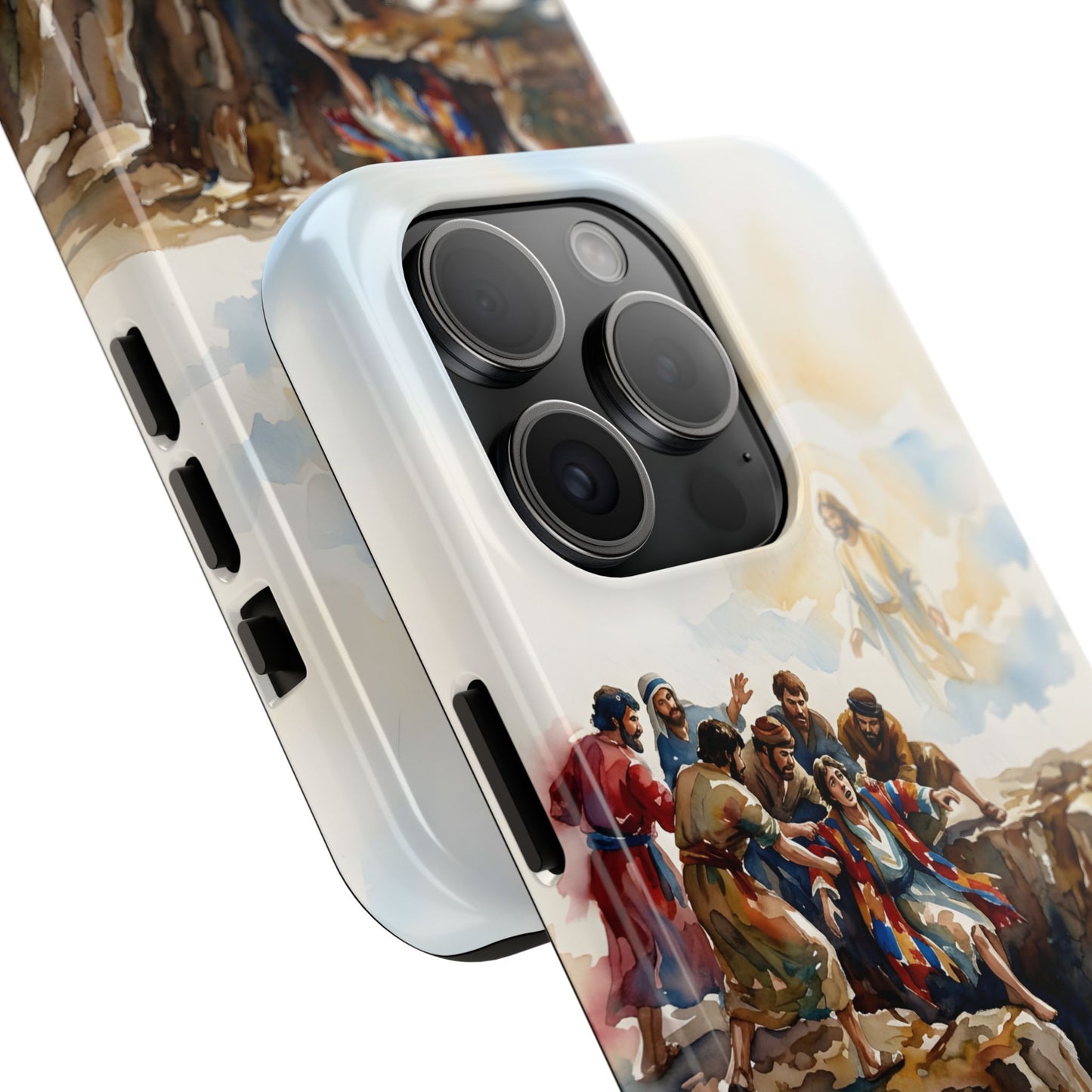 “Betrayal and Providence - Joseph in the Pit” - Phone Case