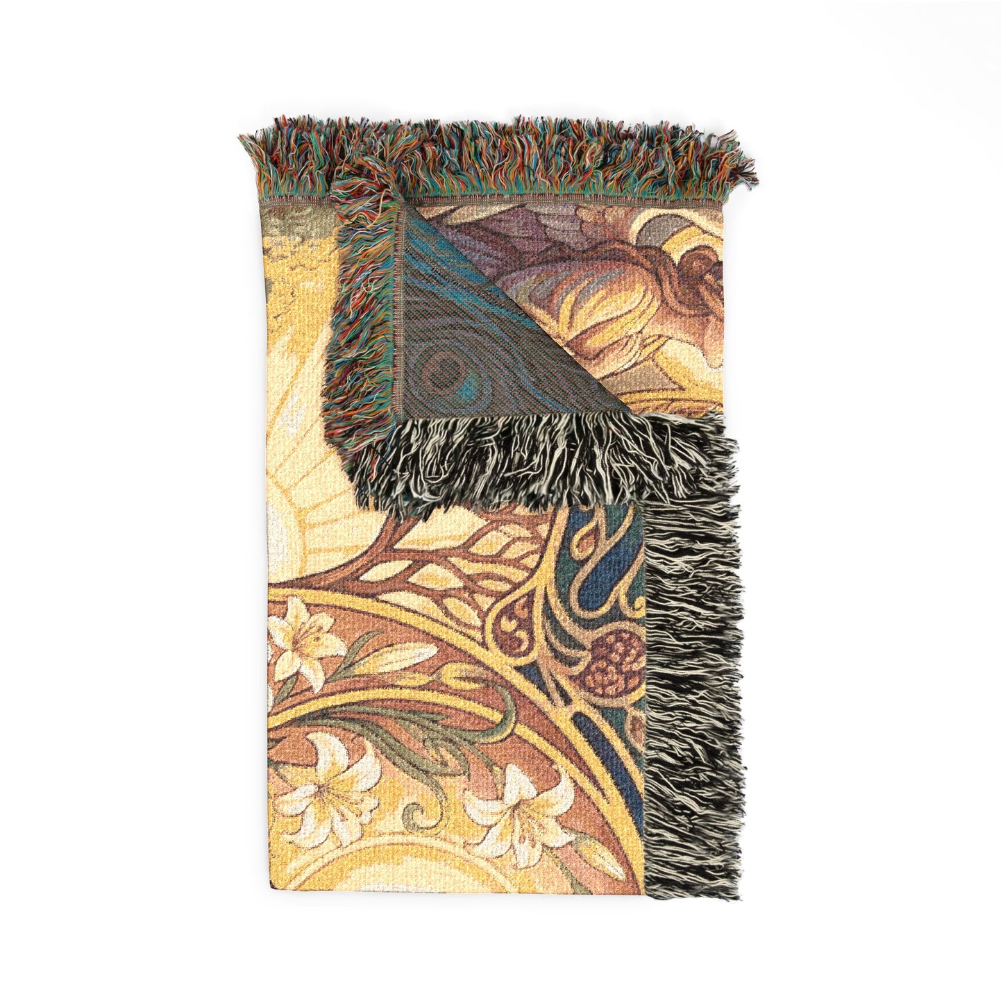 “New Mercies Every Morning - Golden Dawn of Hope” - Woven Blanket