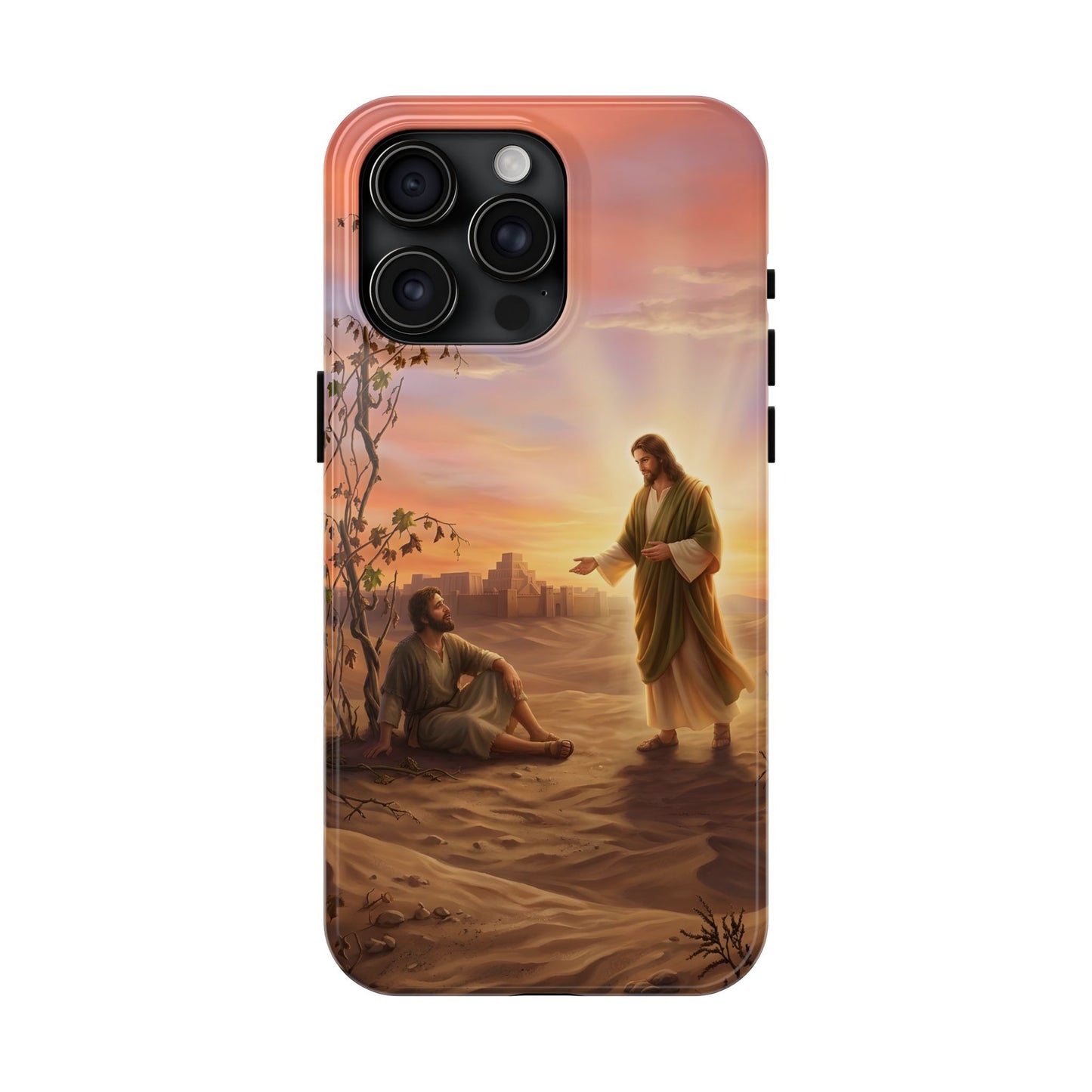 “Withered Vine - Jonah's Lesson in Mercy” - Phone Case