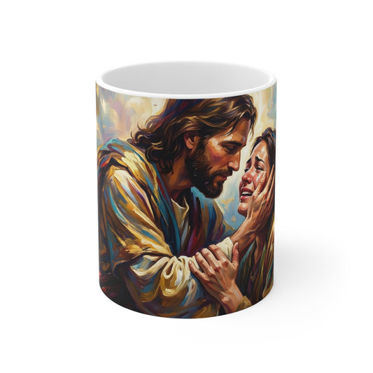 “No More Tears - God's Eternal Comfort” - Coffee Mug