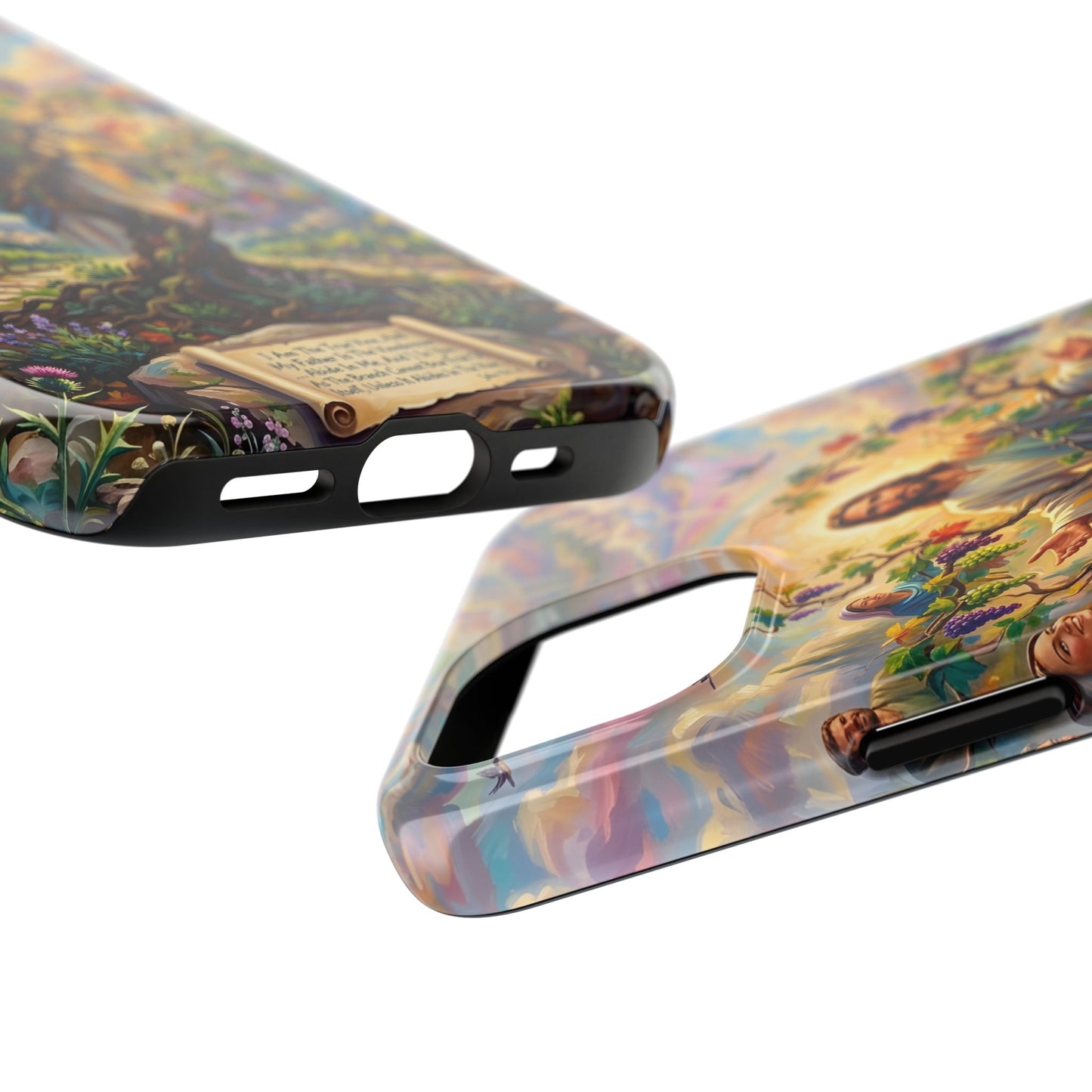 “I Am the True Vine - Abide in My Love” - Phone Case