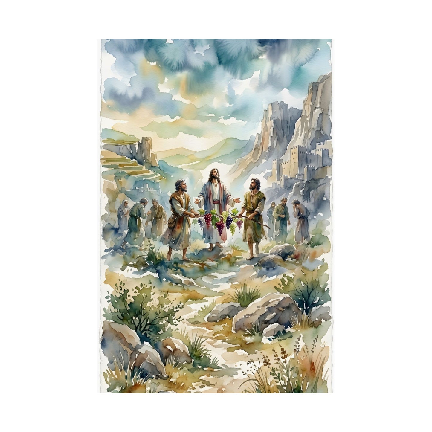 “Promised Land - The Spies Return from Canaan” - Poster
