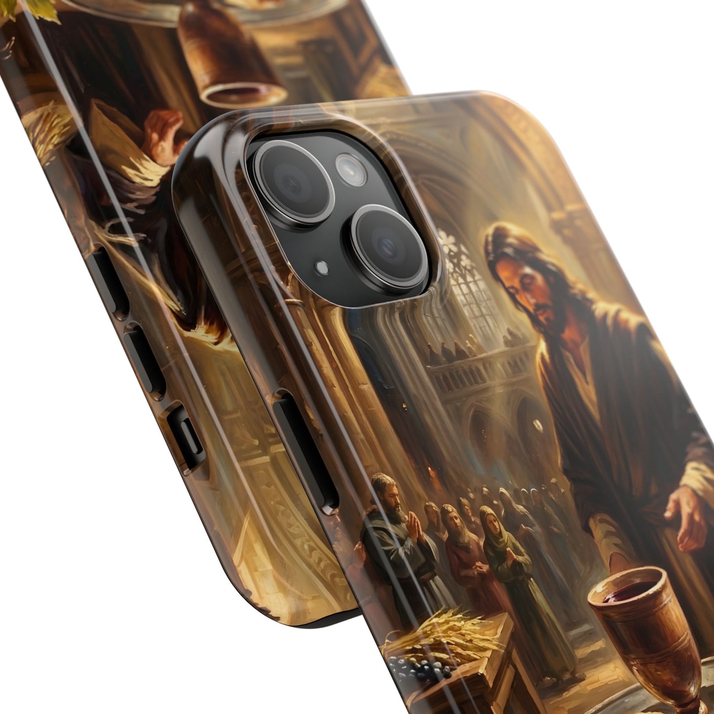 “The Harvest of Faith - Communion Still Life” - Phone Case