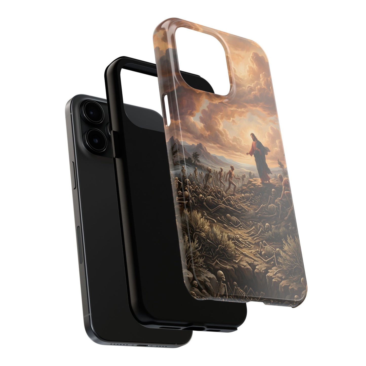 “Valley of Dry Bones - Ezekiel 37 Resurrection” - Phone Case