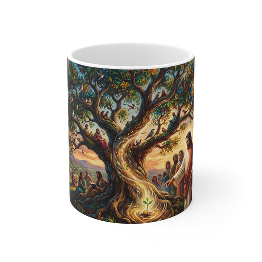 “Mighty Tree - The Kingdom Grows from a Mustard Seed” - Coffee Mug