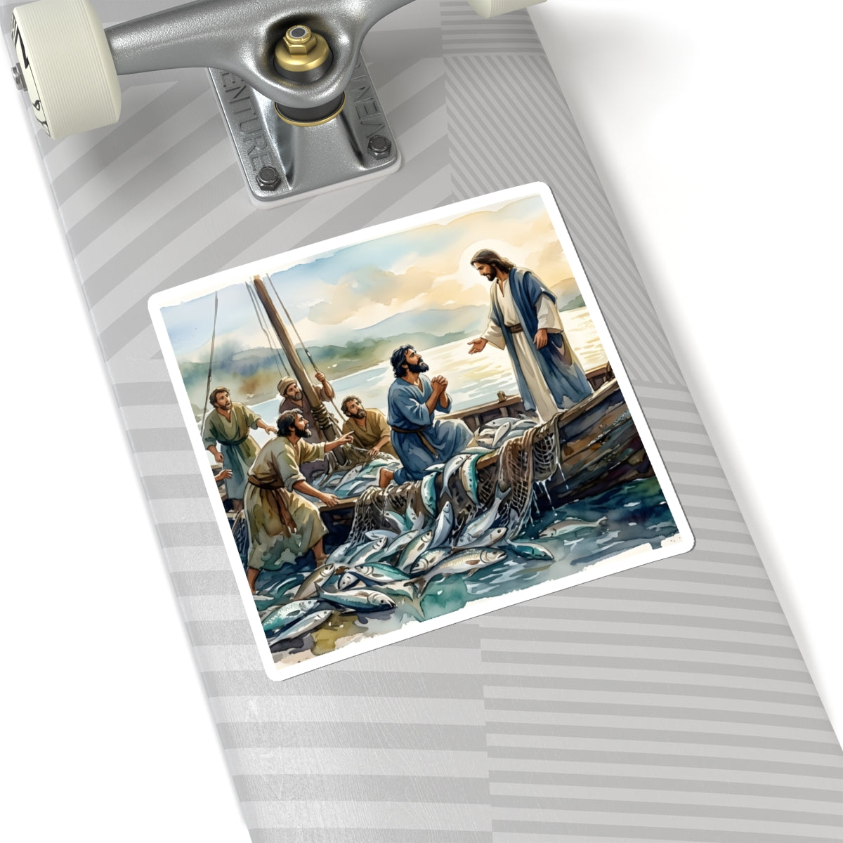 “Cast Your Nets - The Miraculous Catch” - Sticker