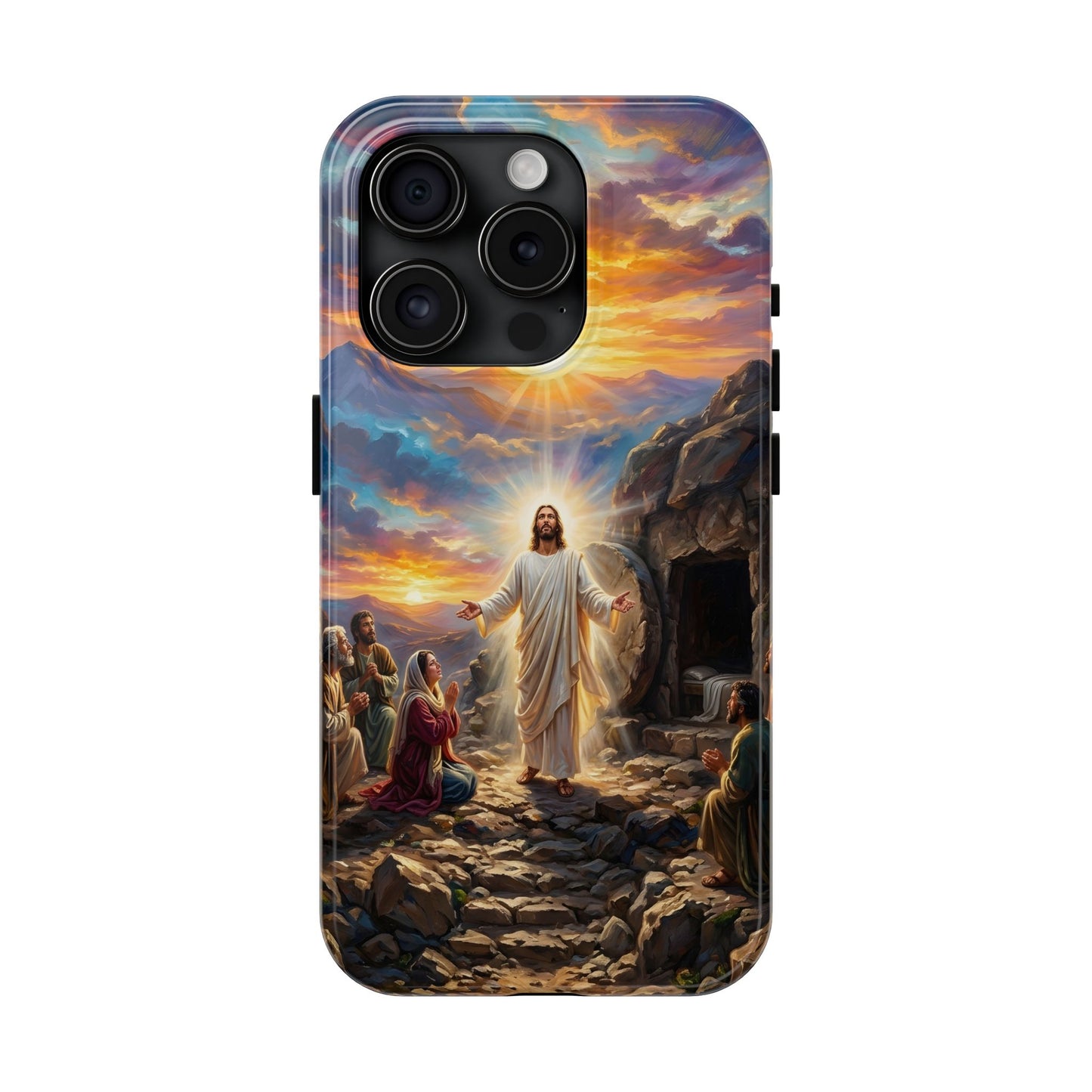 “He Is Risen - The Empty Tomb at Dawn” - Phone Case