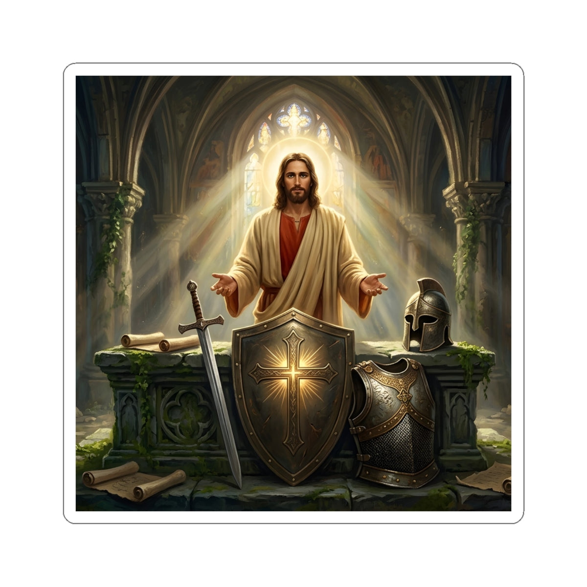 “Stand Firm - The Armor of God” - Sticker